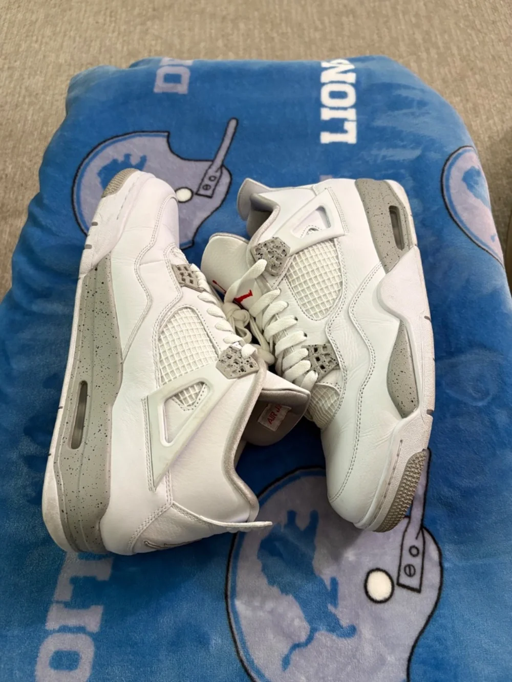 Air Jordan Retro 4 White Oreo 2021 size 11